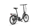 Folding Bicycle Altec Comfort 20"/39 cm/Black matt/21042