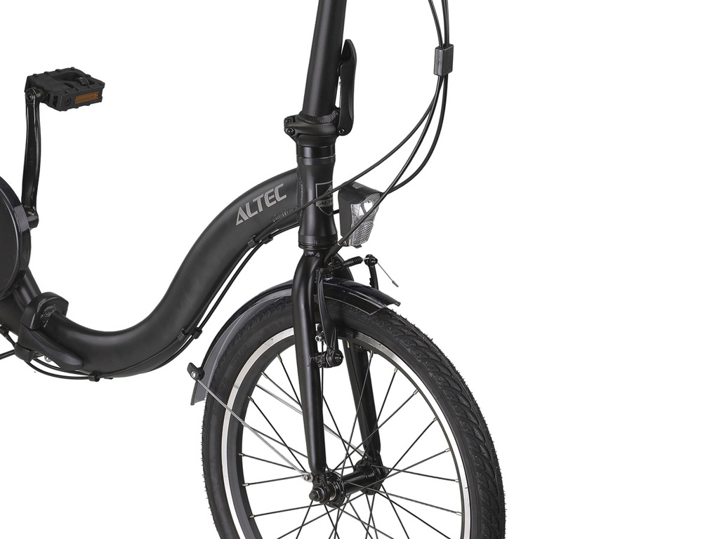 Folding Bicycle Altec Comfort 20"/39 cm/Black matt/21042