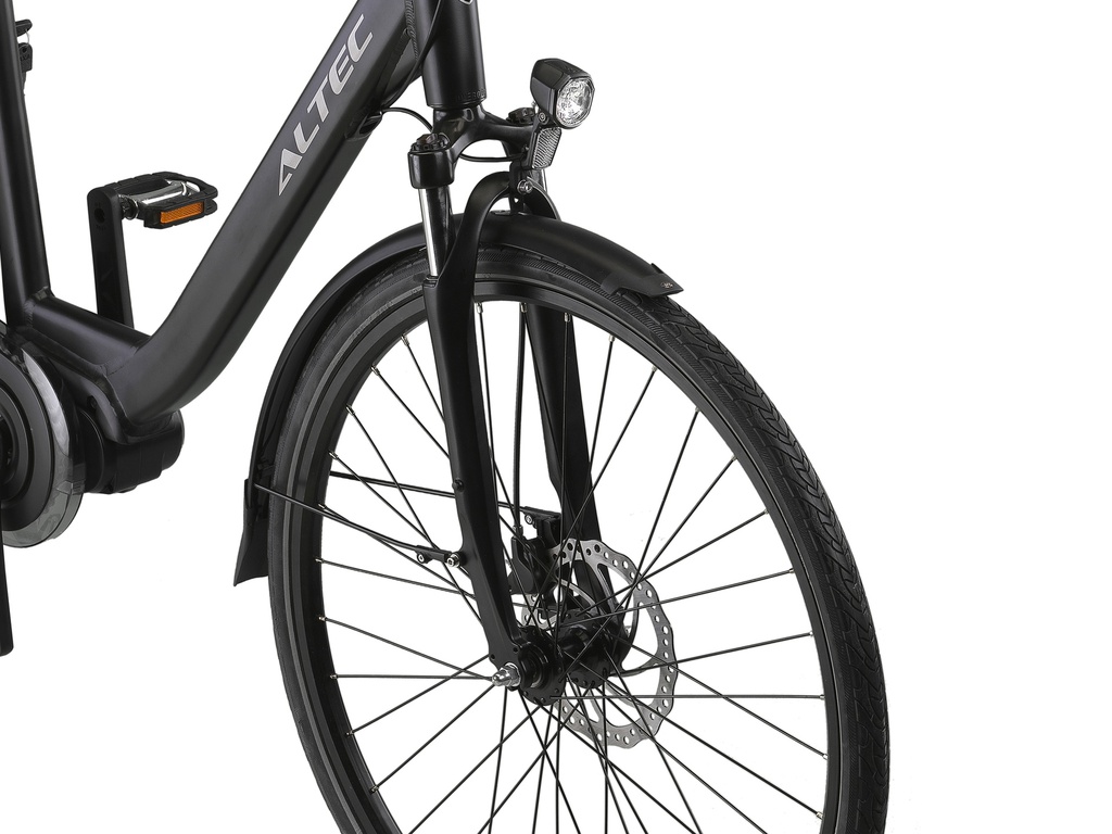 Electric City Bicycle Altec Montana 518 Wh 80 Nm 28"/47 cm/Black matt/279071