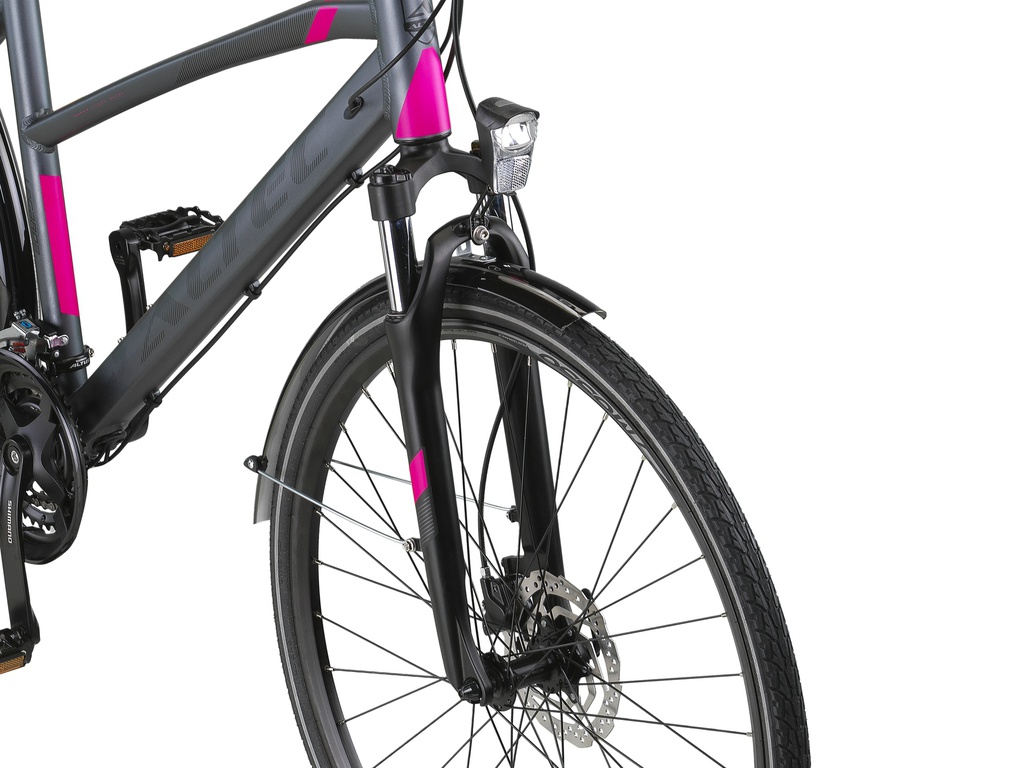 Bicycle Altec Legarda 28"/49 cm/Anthracite-Pink/285060