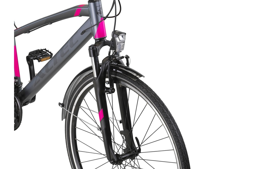Bicycle Altec Legarda 28"/49 cm/Anthracite-Pink/285062