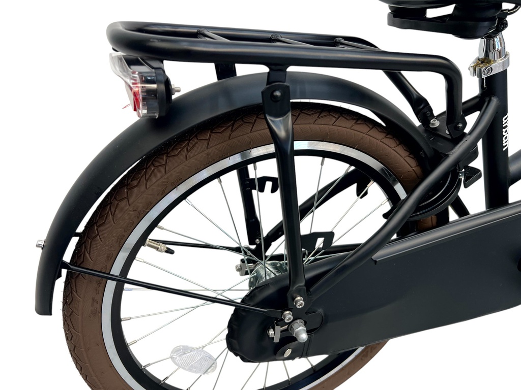 Велосипед Altec Urban 20/32cm/Transportfiets Mat Zwart