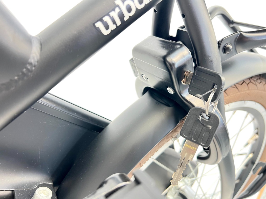 Велосипед Altec Urban 20/32cm/Transportfiets Mat Zwart