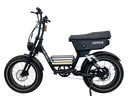 DIABLO E-BIKE, ZIPPER, 7SP SHIMANO, MATT BLACK, REAR SUSPENSION, 1000462 ACCU (15 Ah,48V,720 Wh)