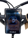 DIABLO E-BIKE, ZIPPER, 7SP SHIMANO, MATT BLACK, REAR SUSPENSION, 1000462 ACCU (15 Ah,48V,720 Wh)
