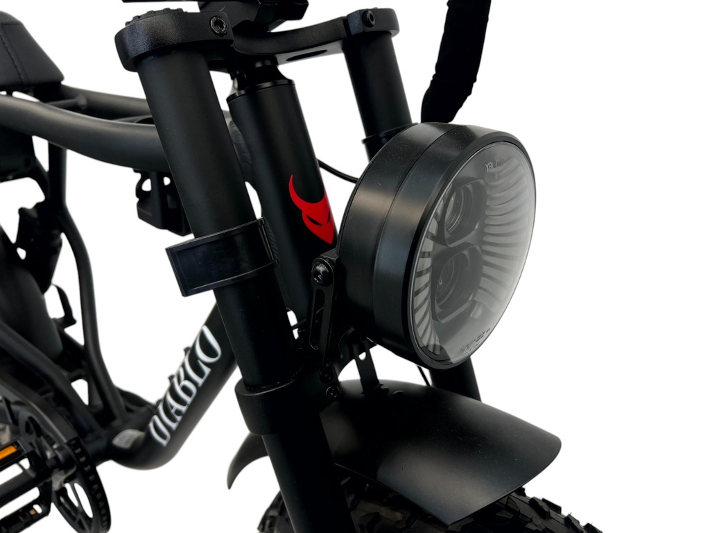 DIABLO E-BIKE, COOPER, 7DR SHIMANO, MATT BLACK, HYDRAULIC, 1000776 ACCU (15AH,48V,720WH)