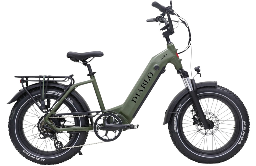 E-BIKE Diablo XR1 20"/15Ah 720Wh AKM 60Nm, Garantie/Levering