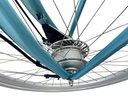 Велосипед E-Bike VOGUE ELITE, 7SP/28"/50CM/MINT-BLUE/36V 13Ah 468Wh
