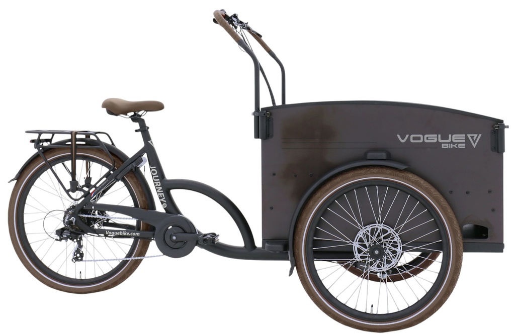 E-CARGO VOGUE JOURNEY-S 36V 14.5Ah 522Wh/26"/7ver - Garantie/Levering