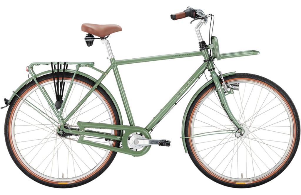 Stadsfiets EXCELSIOR Swan-Retro FT Alu №1 28-Alle Framematen en Kleuren, Garantie/Levering