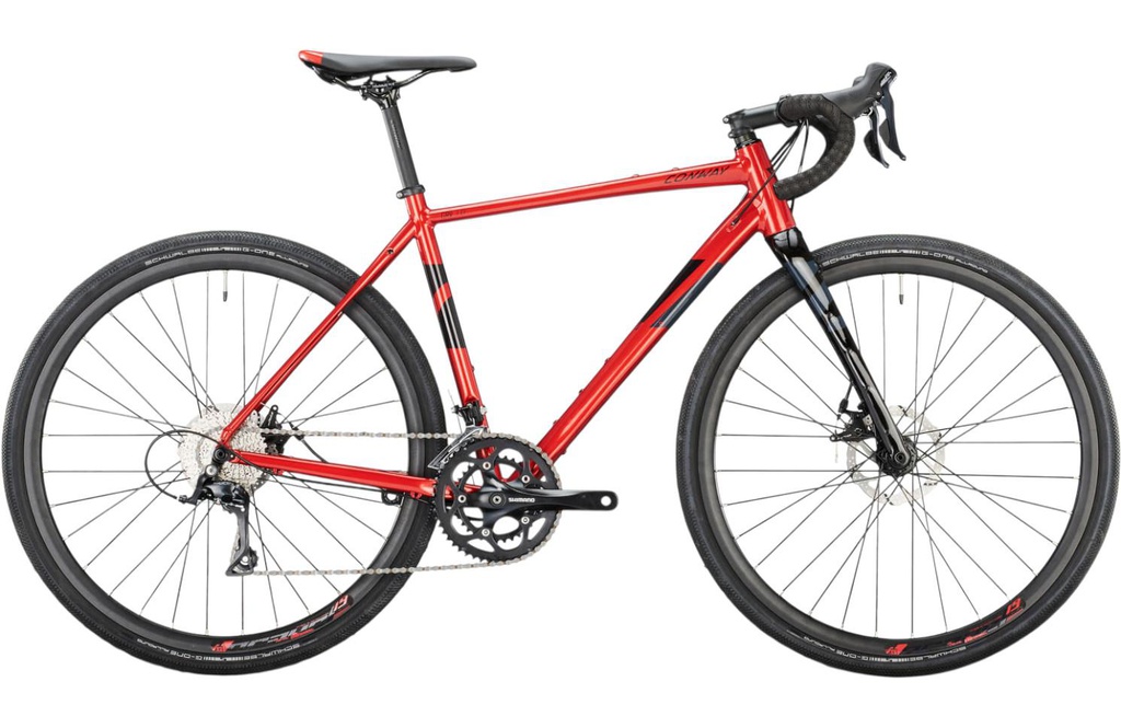 CONWAY Gravel GRV 3.0 28"-Alle Framematen en Kleuren/Levering