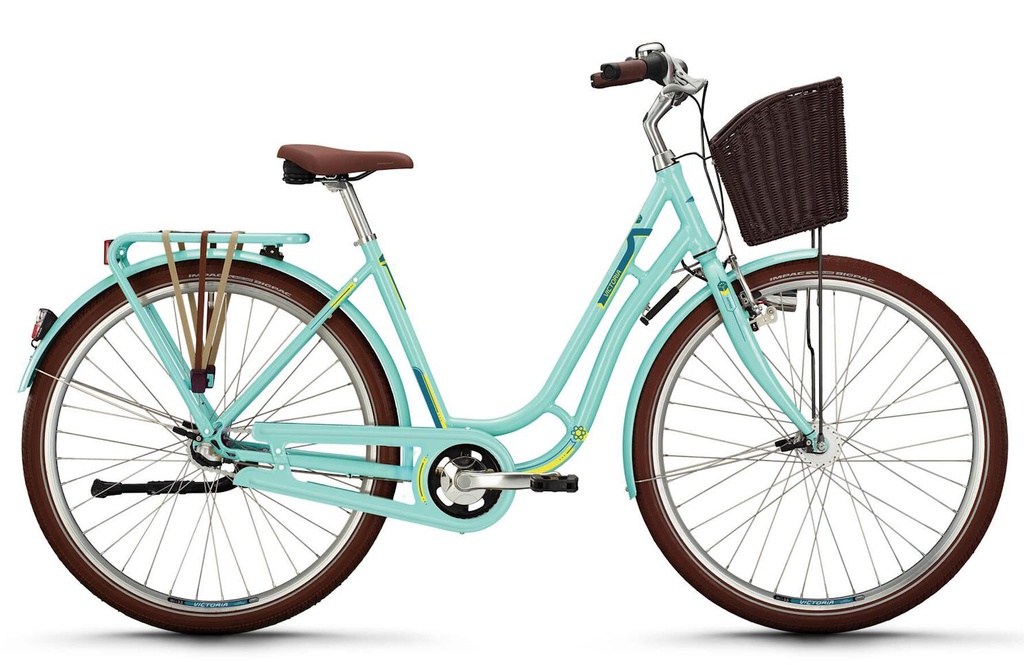 VICTORIA Stadsfiets ANTIQA 5 28-Alle Framematen en Kleuren 